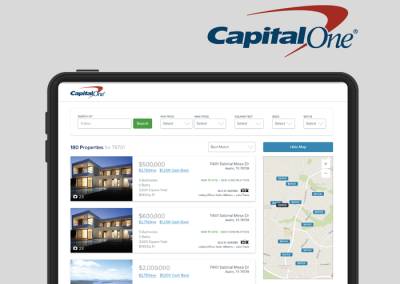 Capital One Home Journey UI