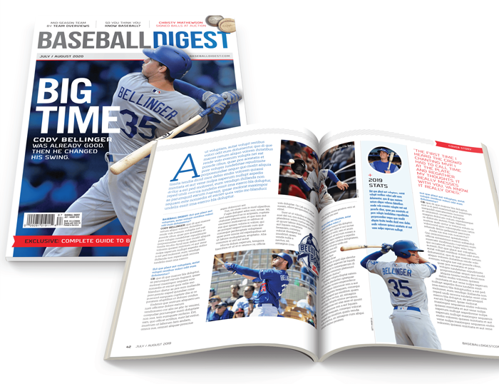 Baseball Digest Redesign