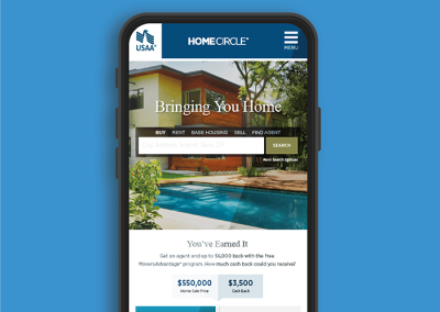 USAA Home Circle Responsive